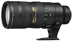 Nikon 70-200mm f/2.8 G AF-S IF ED VR II catalogue image